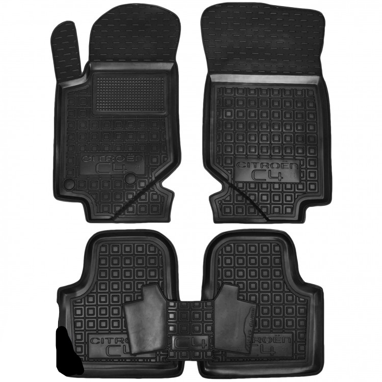 Set tappetini di gomma su misura per Citroen C4 (2020+)